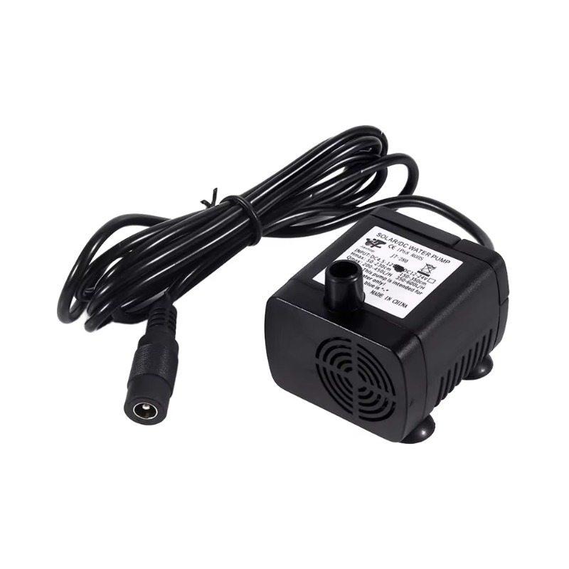 Aquarium Pump - Mini-Membran-Tauchpumpe DC12V mit DC-Motor 0,5 PS