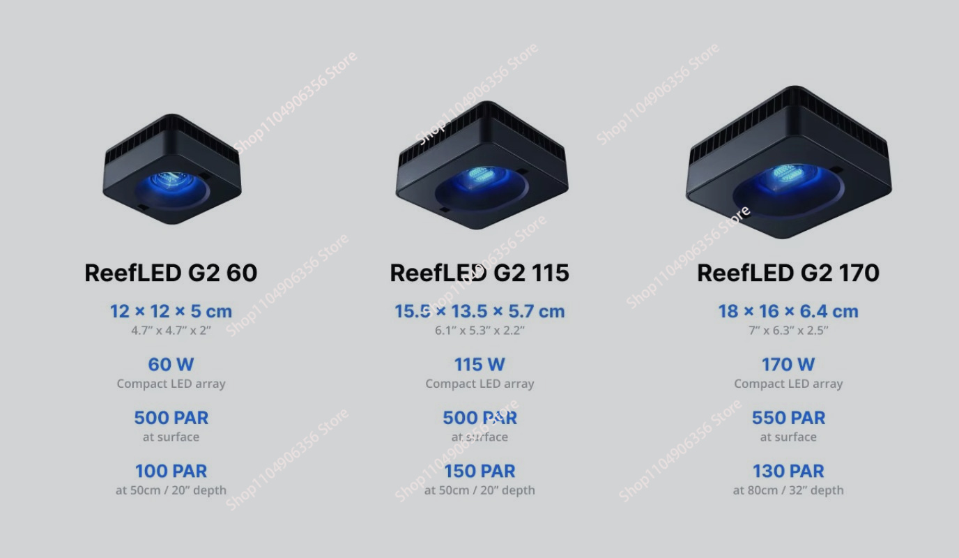 Aquarium Light - Neue LED 60W Aquariumbeleuchtung Beste Blitzleistung