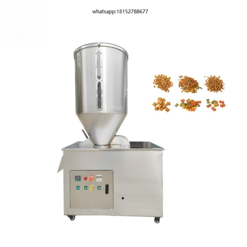 Fish Food - 150 kg/h Edelstahl-Heißlufttrockner für Tierfutter, effiziente