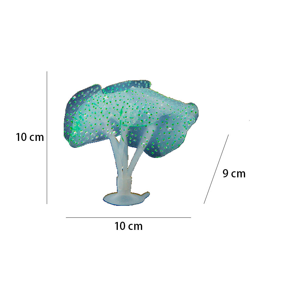 1Pcs Leuchtende Anemone Künstl – Fish Aquarium Home Bewertung und Preis
