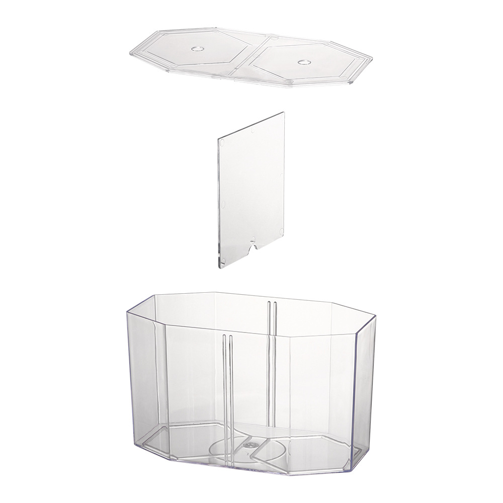 Acryl Zwei Splits Guppy Aquari – Aquarium Fish Betta Bewertung und Preis