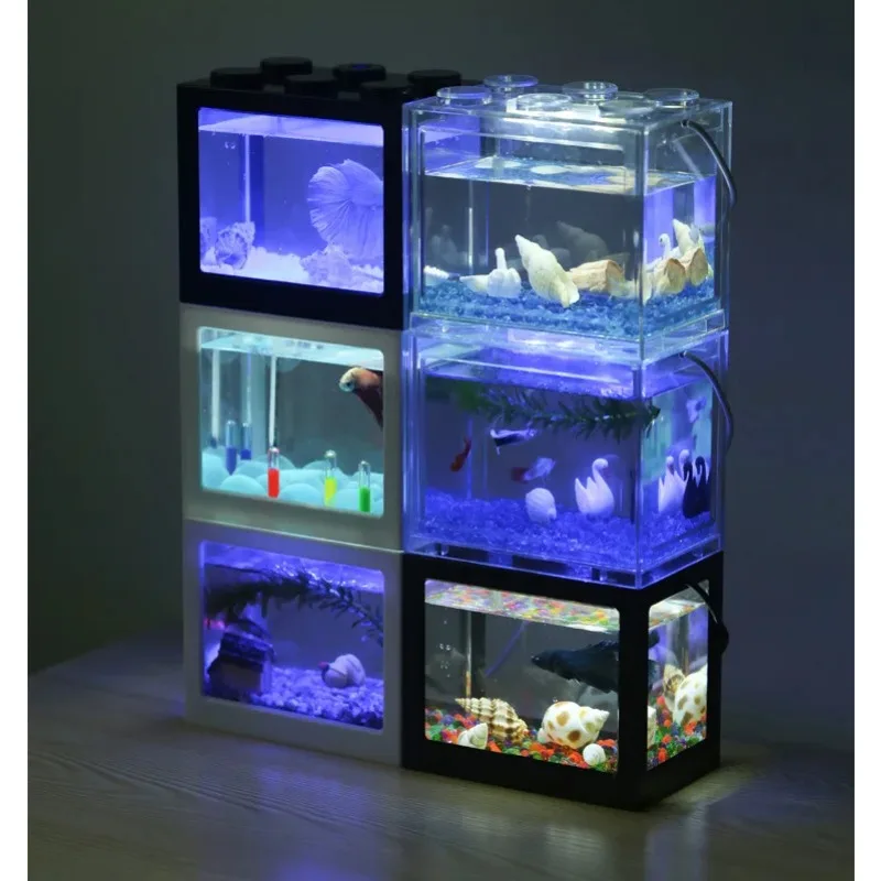 1L USB LED Desktop Mini Aquari – Aquarium Fish Betta Bewertung und Preis