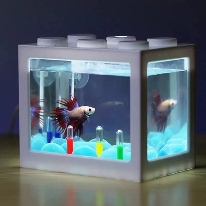 1L USB LED Desktop Mini Aquari – Aquarium Fish Betta Bewertung und Preis