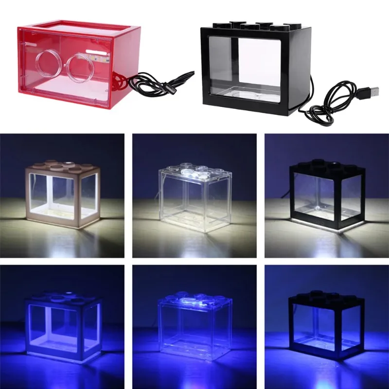 1L USB LED Desktop Mini Aquari – Aquarium Fish Betta Bewertung und Preis