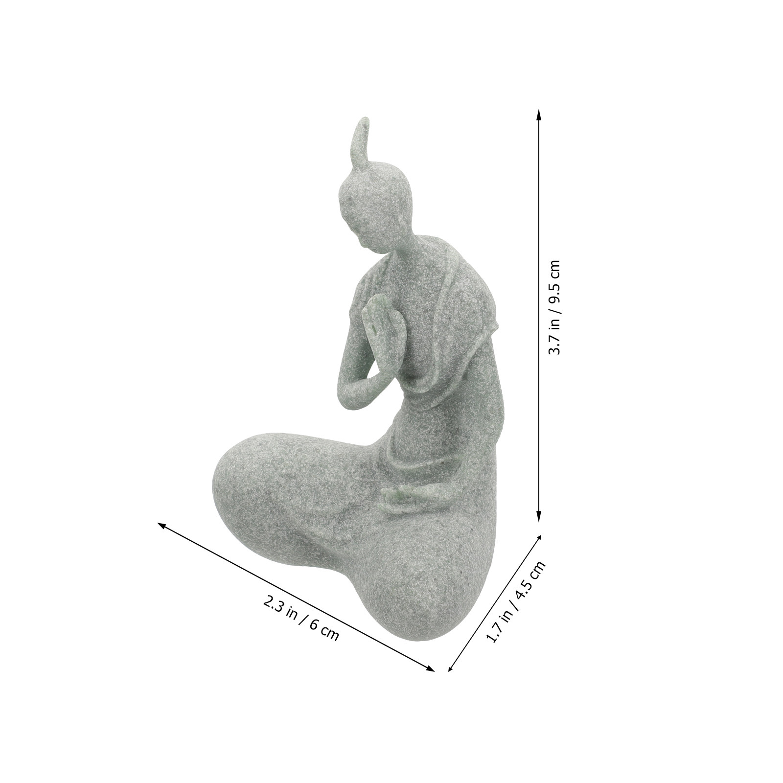 Fischbecken-Buddha-Statue, kle – Fish Aquarium Home Bewertung und Preis