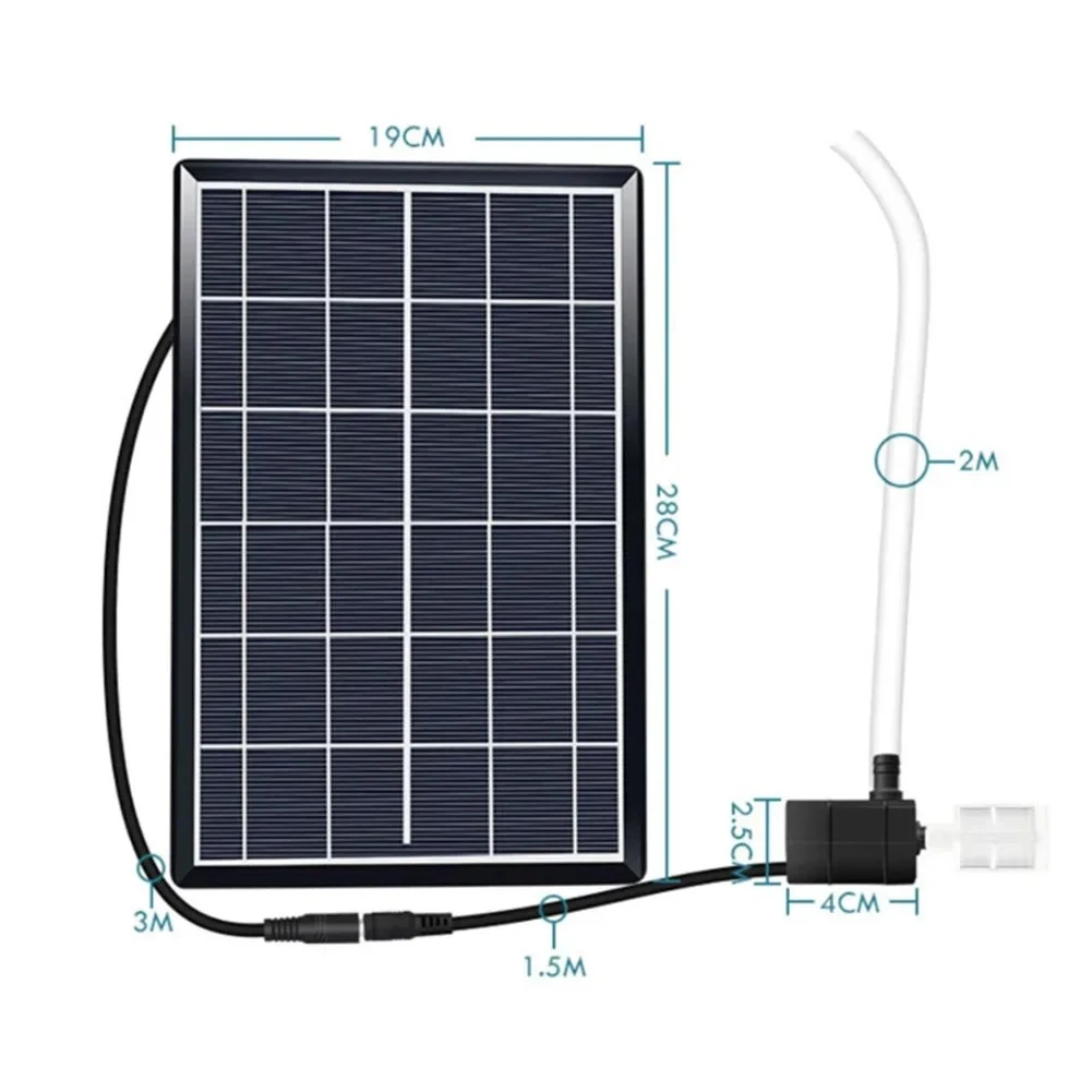 Kleine Solar-Wasserpumpe, 12 V – Fish Tank Filter Bewertung und Preis